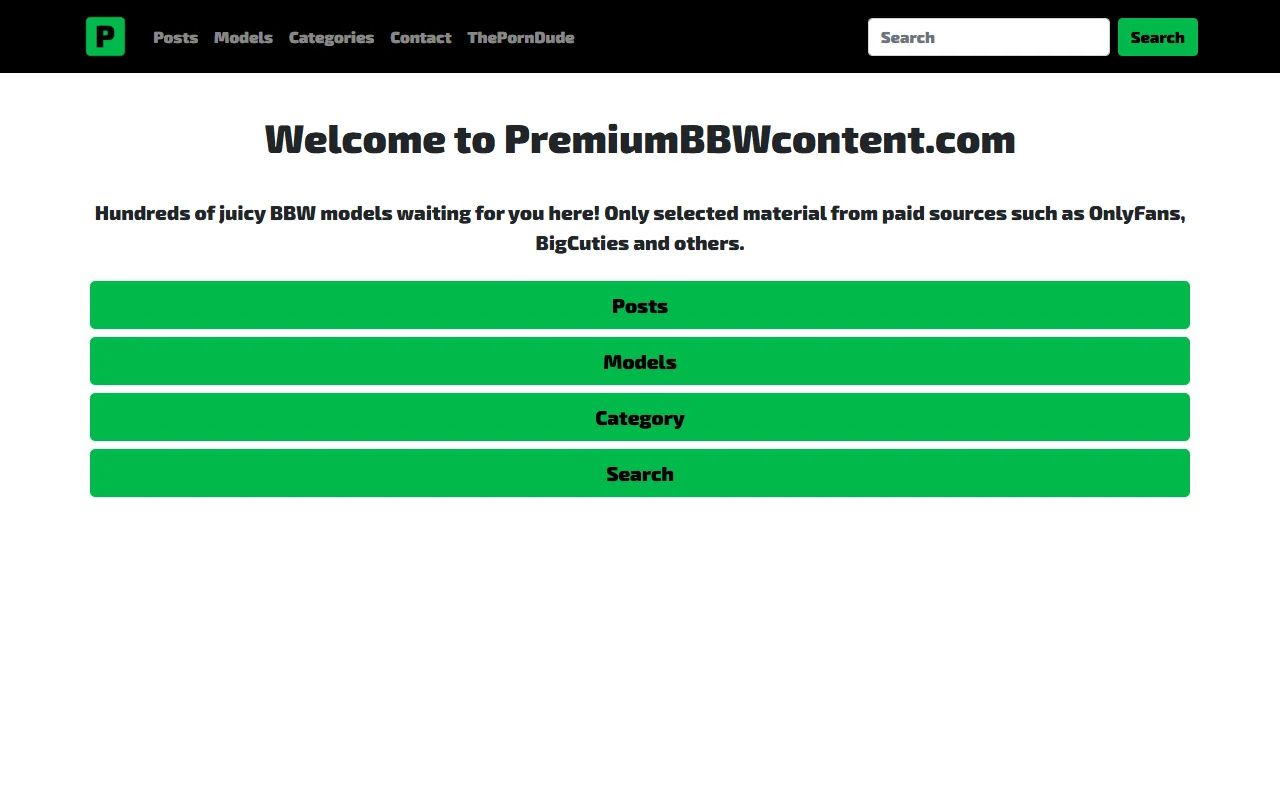 Screenshot: Premiumbbwcontent Screenshot of Premiumbbwcontent
